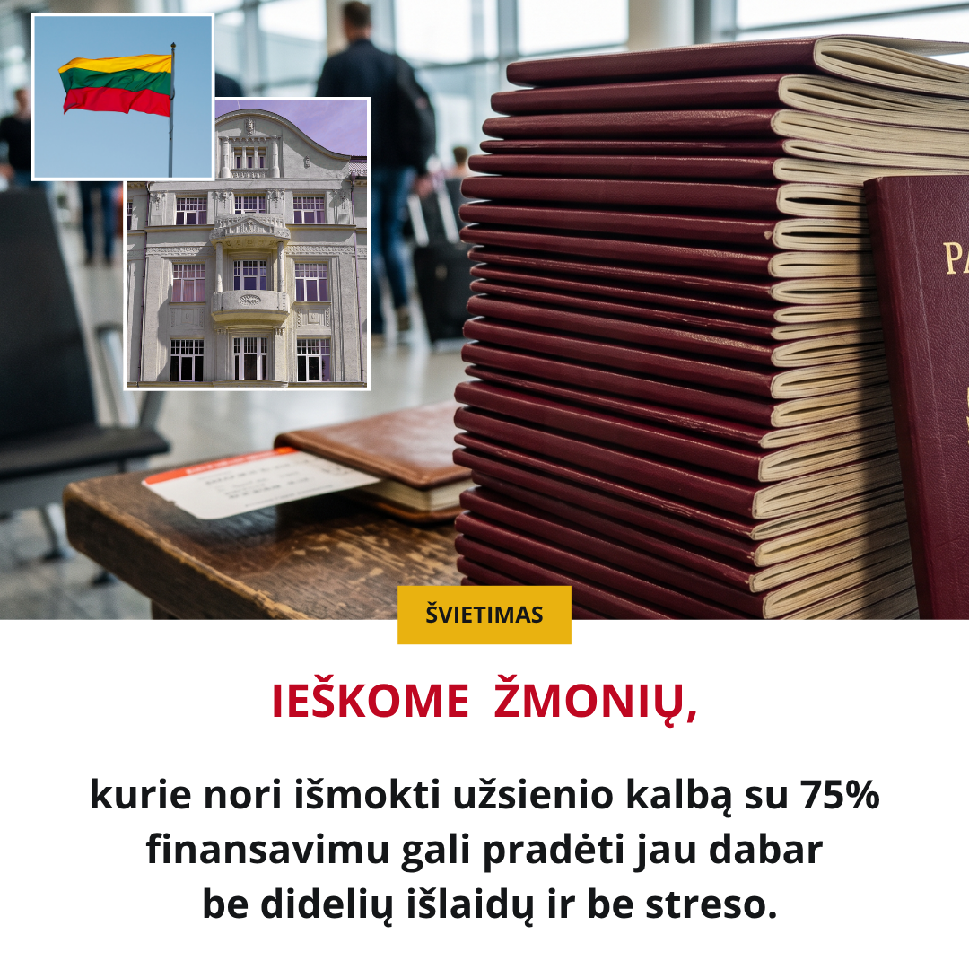 Užsienio kalbų ir tobulėjimo centras Facebook ad