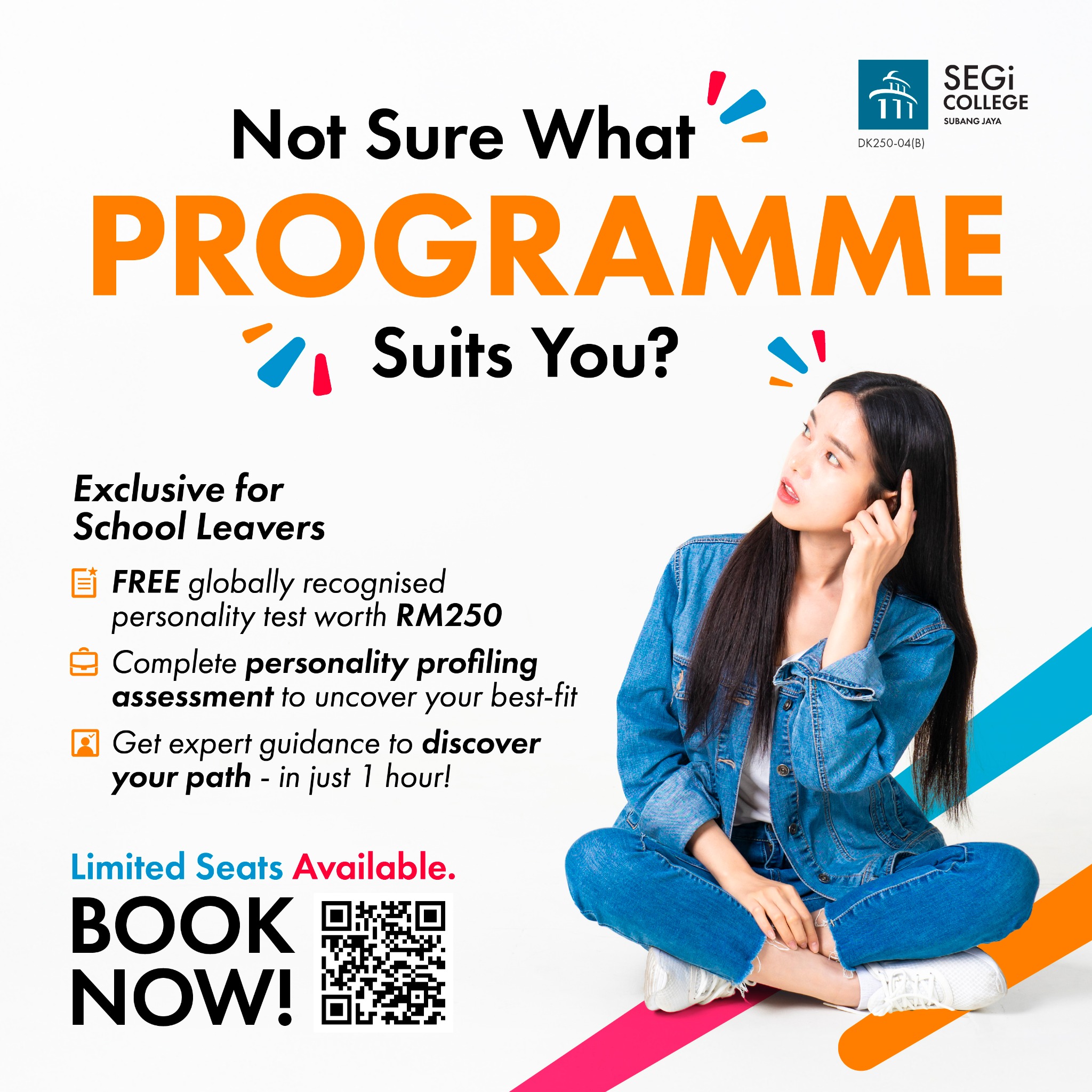 SEGi College Subang Jaya Facebook ad