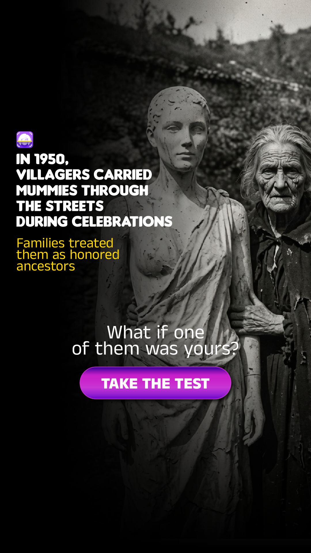 Hidden in Your DNA Facebook ad