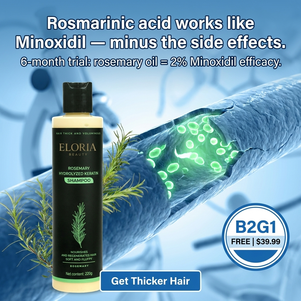 Hair Health Report Facebook ad: Nourish Your Hair Naturally