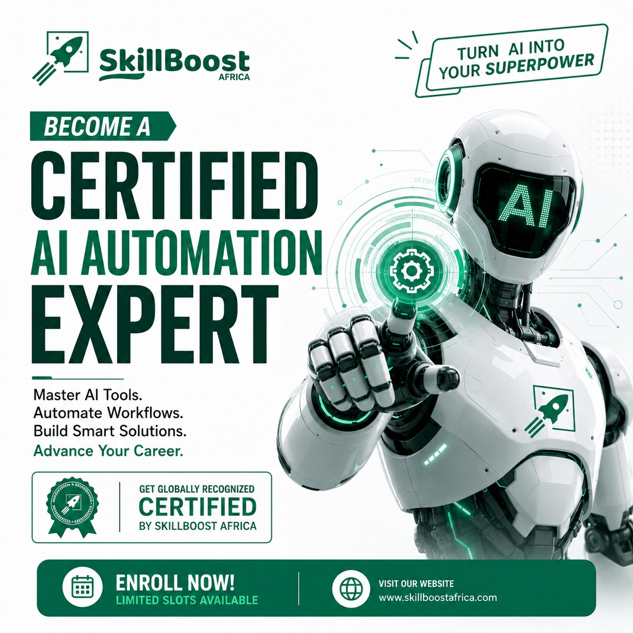SkillBoost Limited Facebook ad