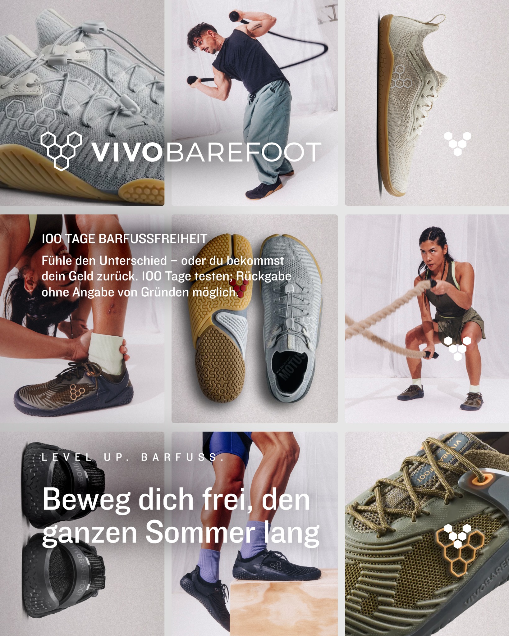Vivobarefoot Facebook ad