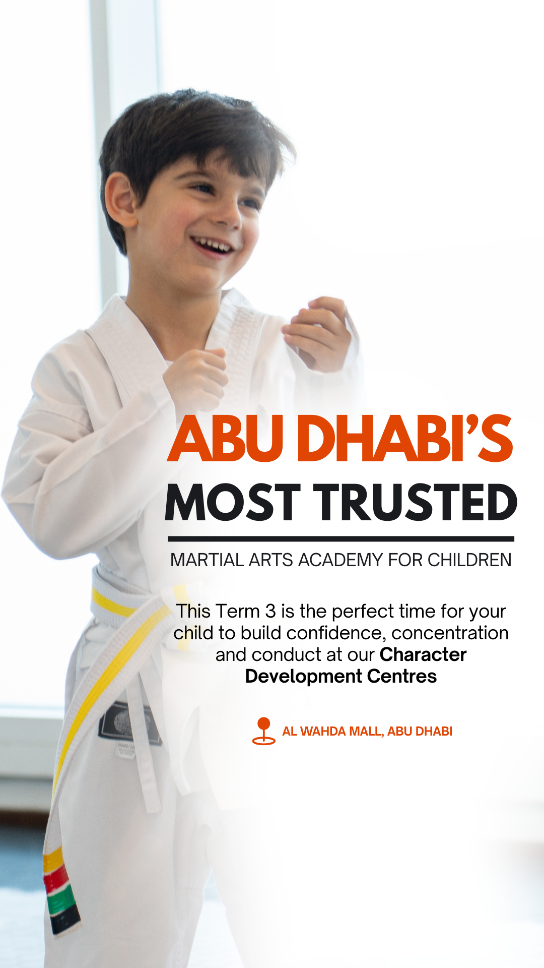 The Warrior Academy - UAE Facebook ad from May 6, 2026