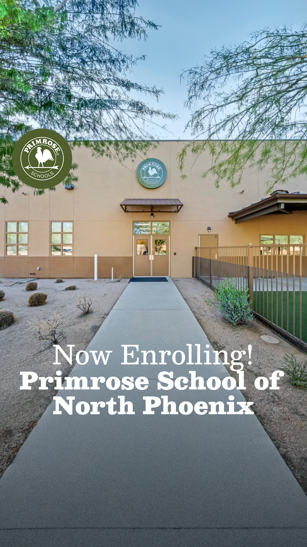 Primrose School of North Phoenix Facebook ad: Schedule A Tour