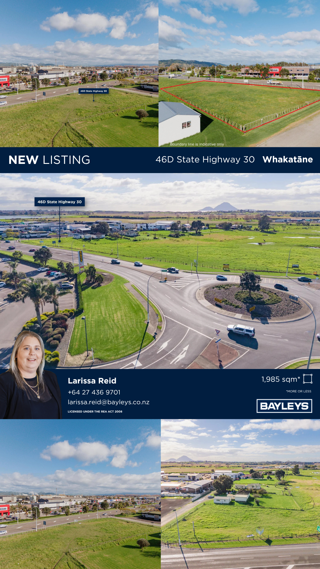 Bayleys Whakatane Facebook ad from Jun 22, 2026
