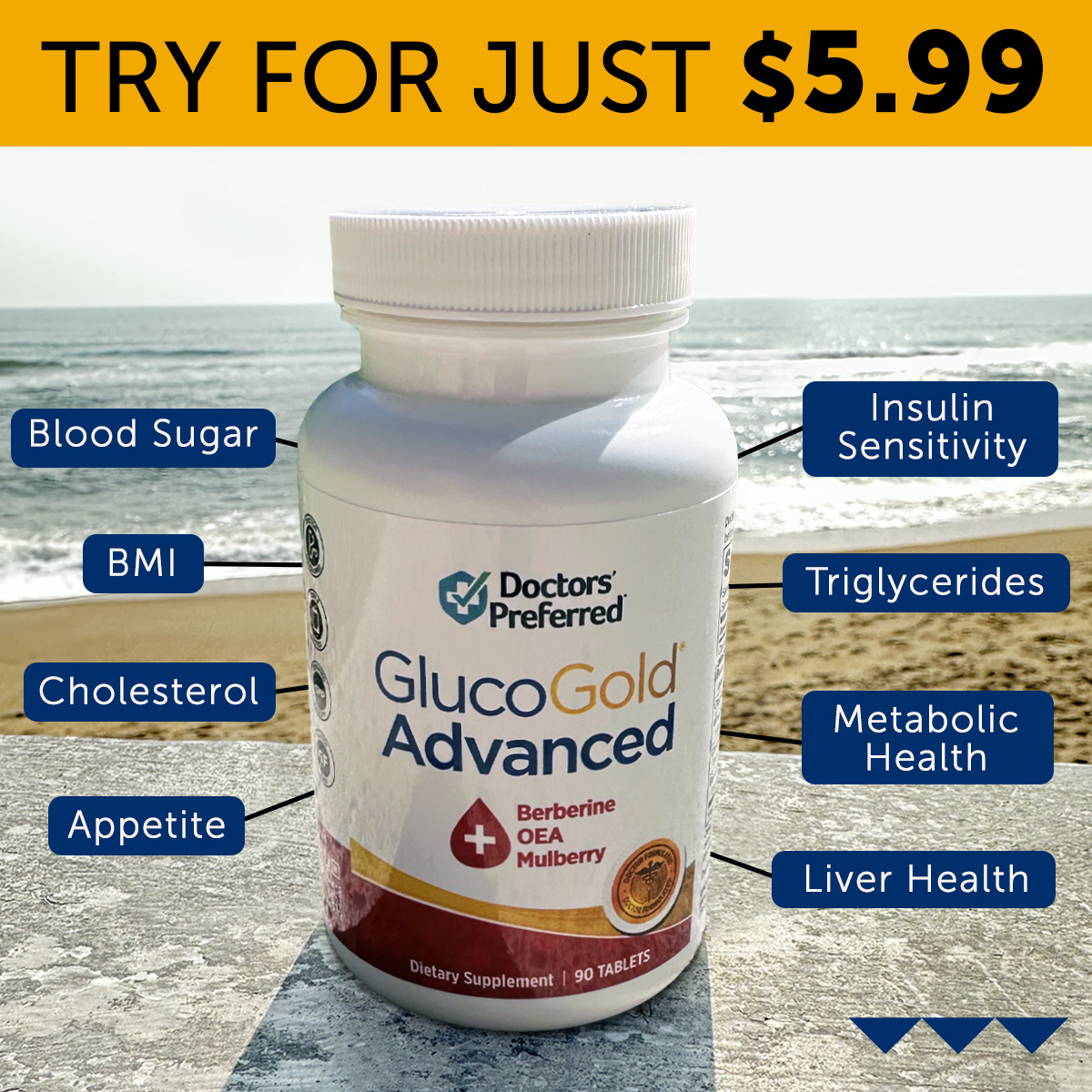 GlucoGold Advanced Facebook ad: Get your 14-day sample
