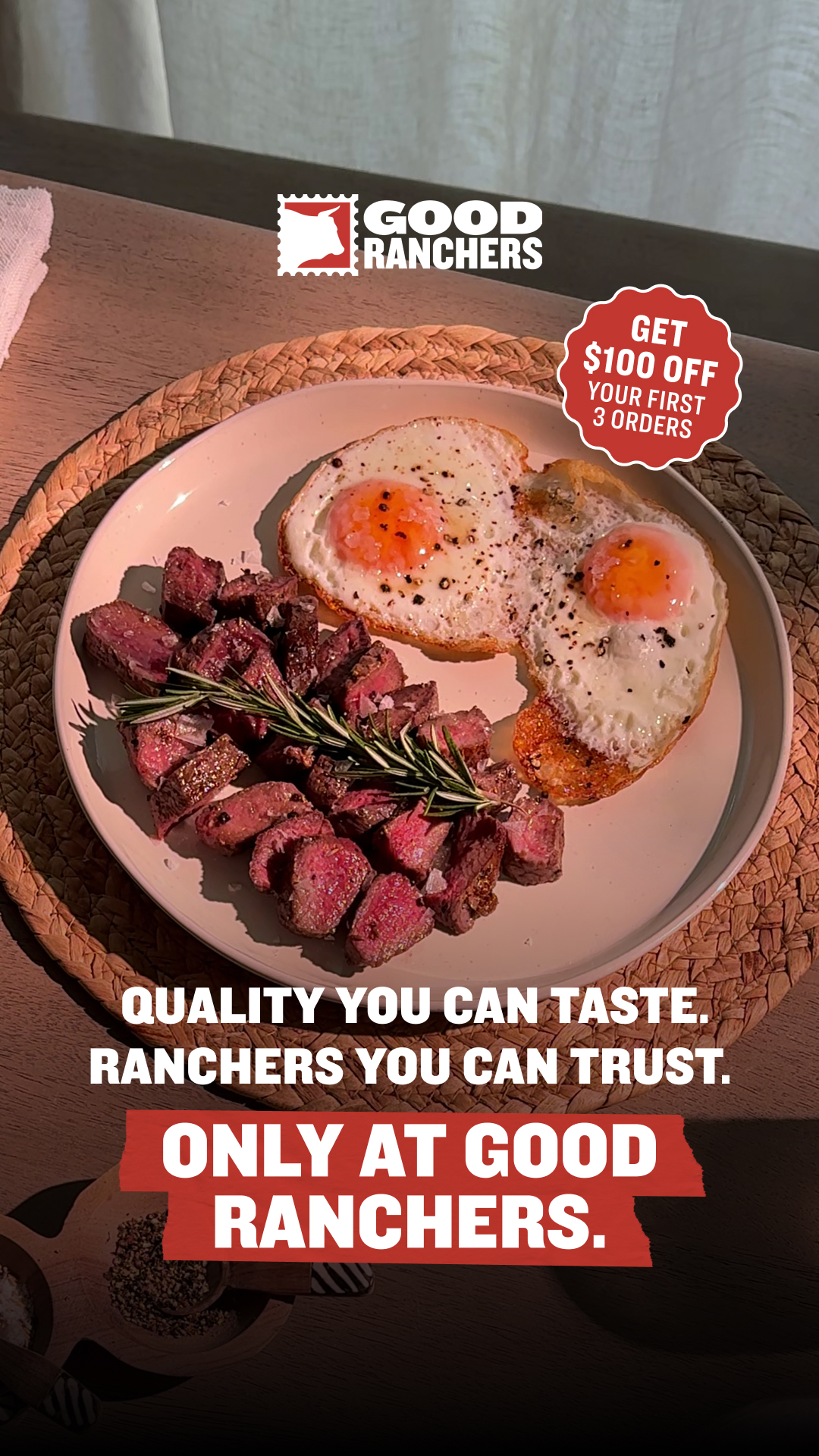 Good Ranchers Facebook ad