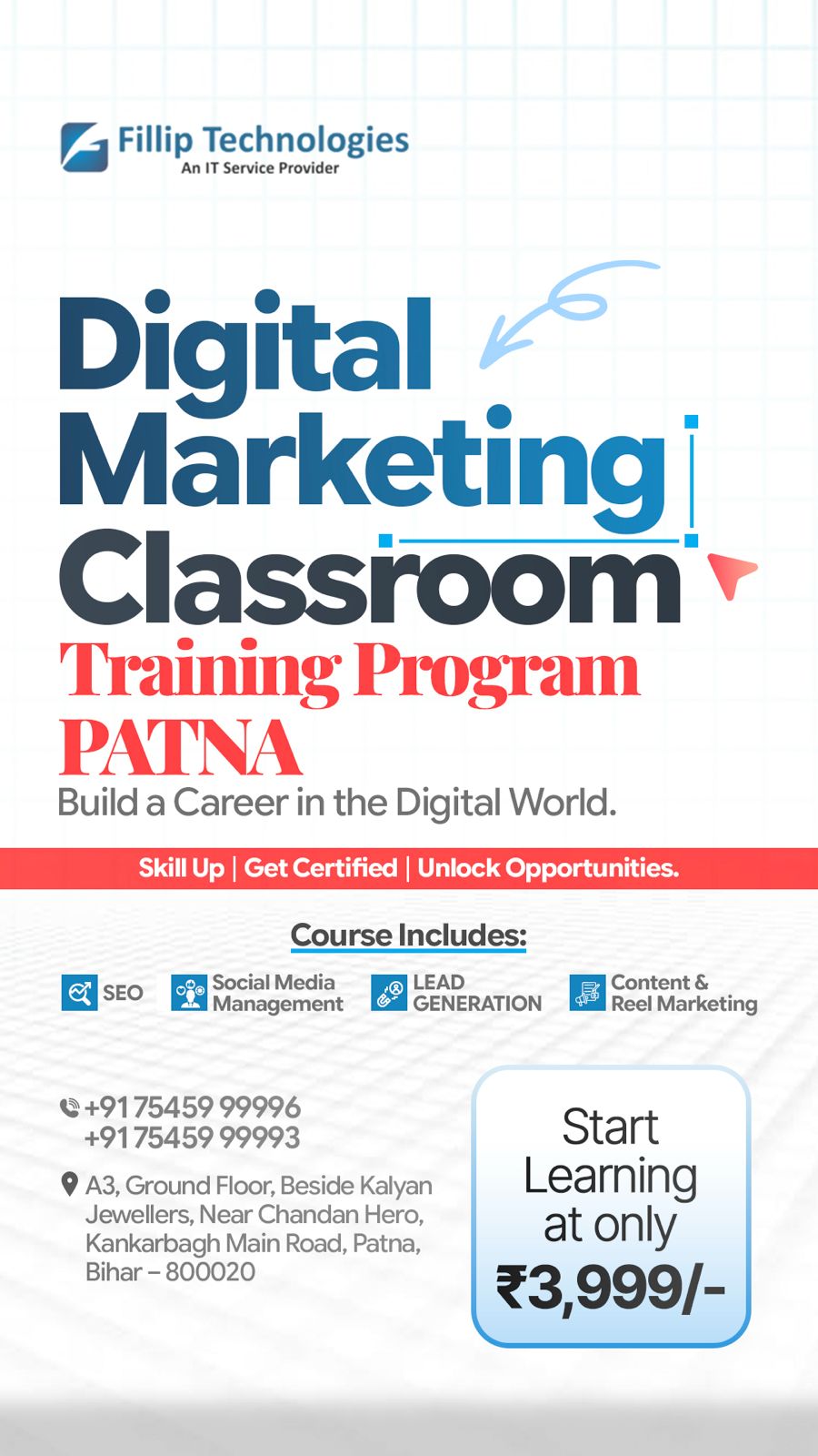 Fillip Technologies Facebook ad from Jan 30, 2026