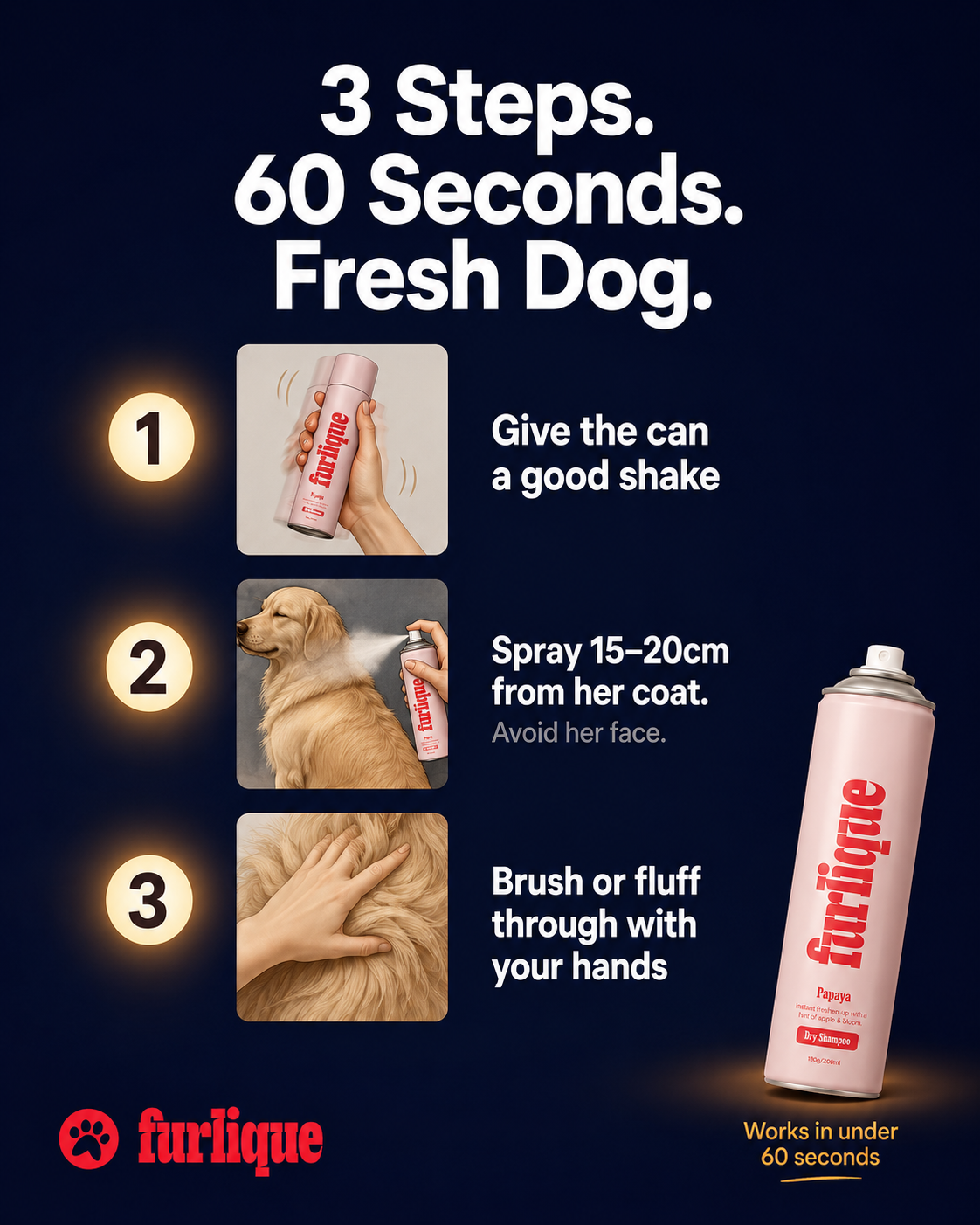 Furlique Facebook ad