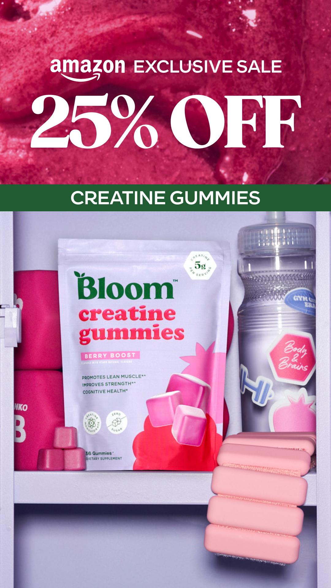 Bloom Nutrition Facebook ad