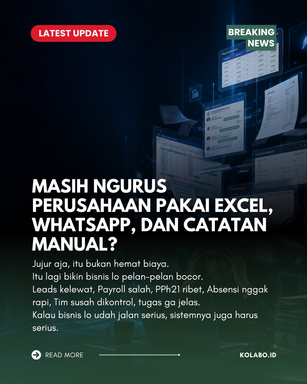 Kolabo.id Facebook ad