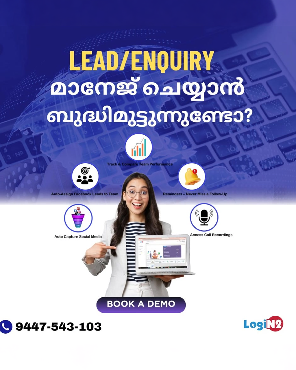 Login2 It Solutions Facebook ad