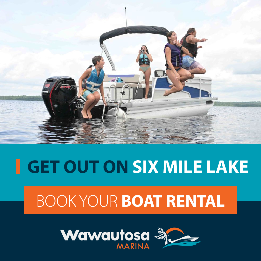 Wawautosa Marina Facebook ad from Apr 1, 2026