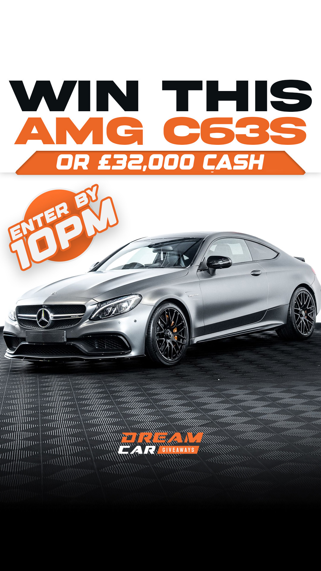 Dream Car Giveaways Facebook ad