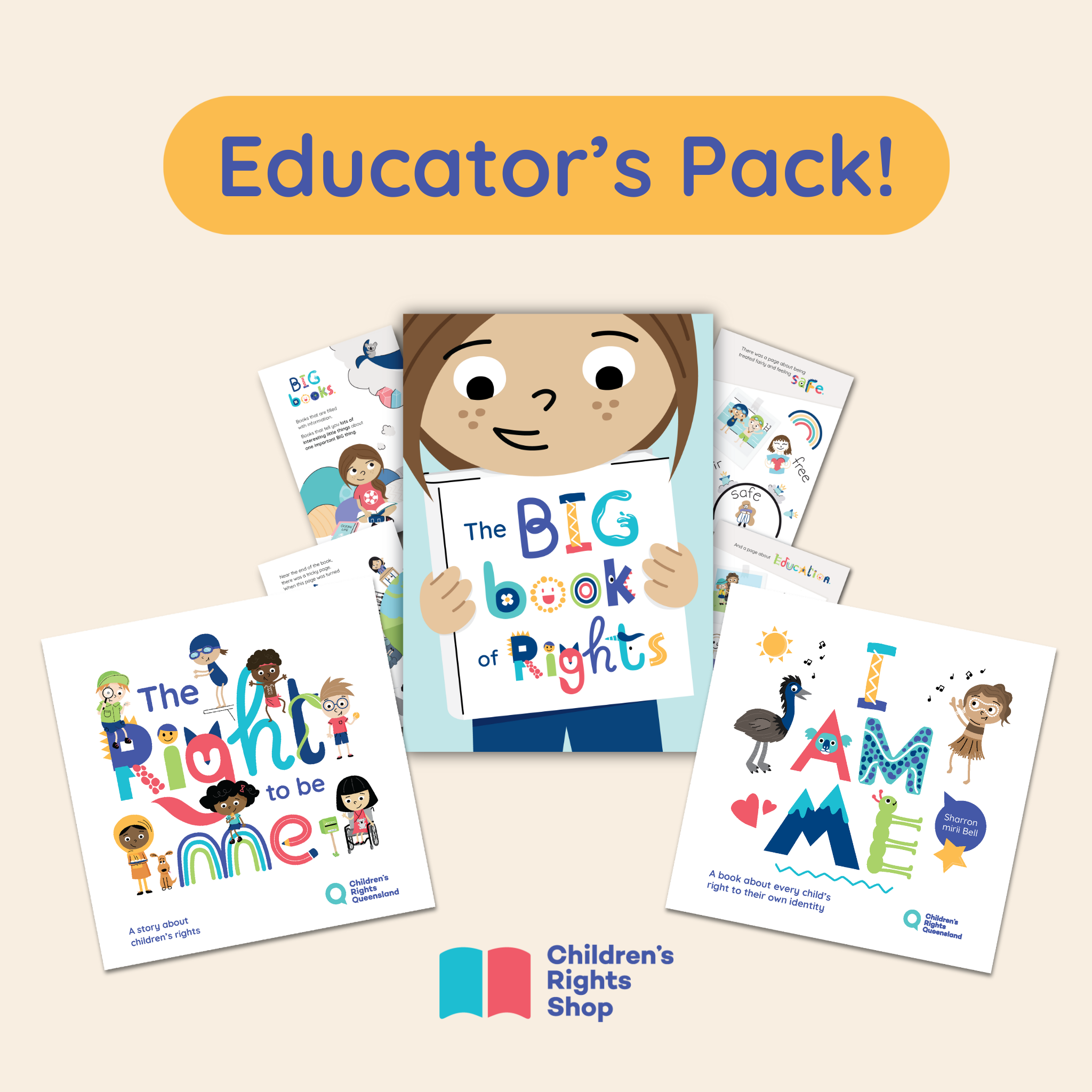 Children's Rights Queensland Facebook ad: Educator's Pack
