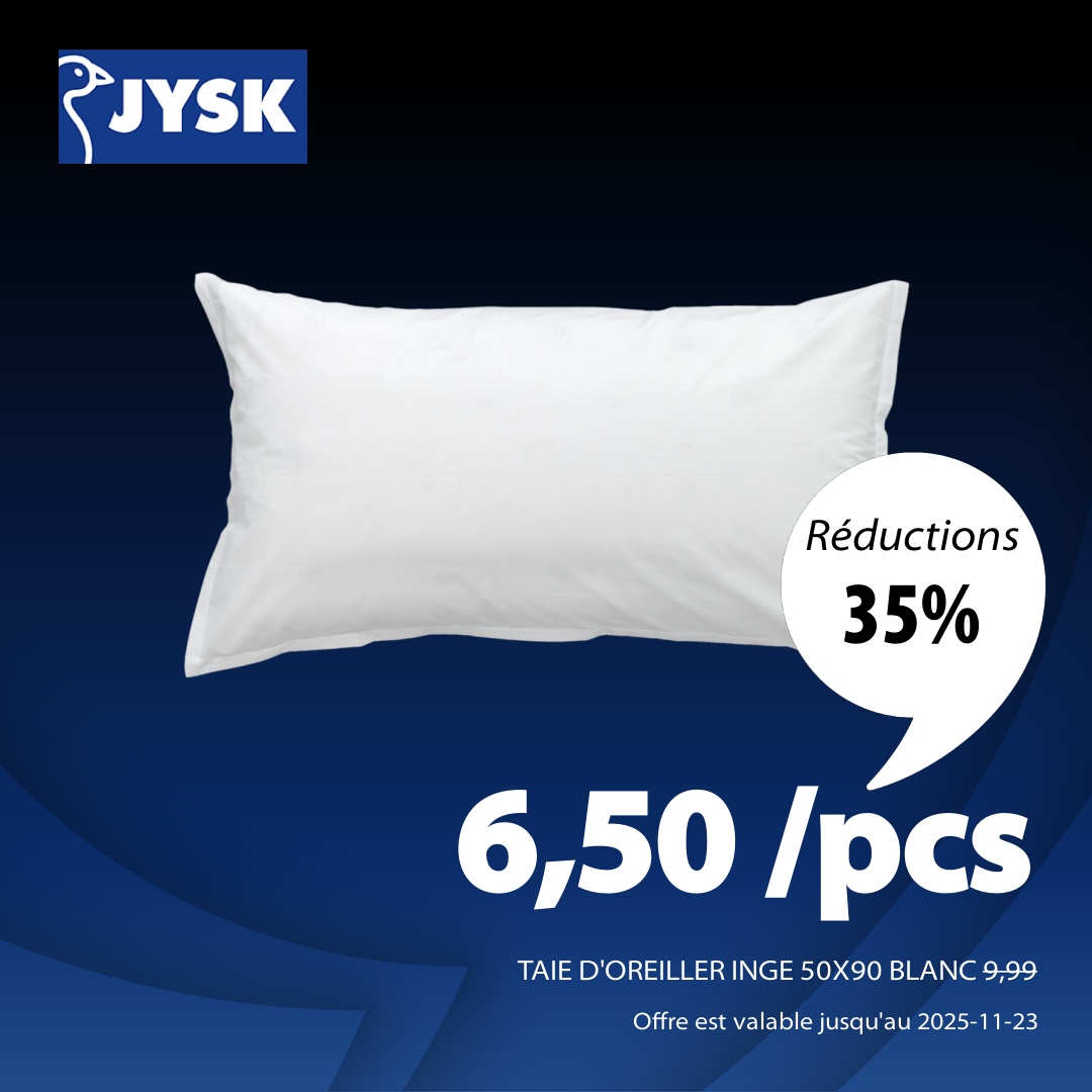 JYSK Belgium Facebook ad