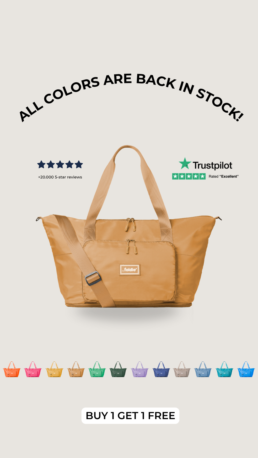 The Foldie Facebook ad