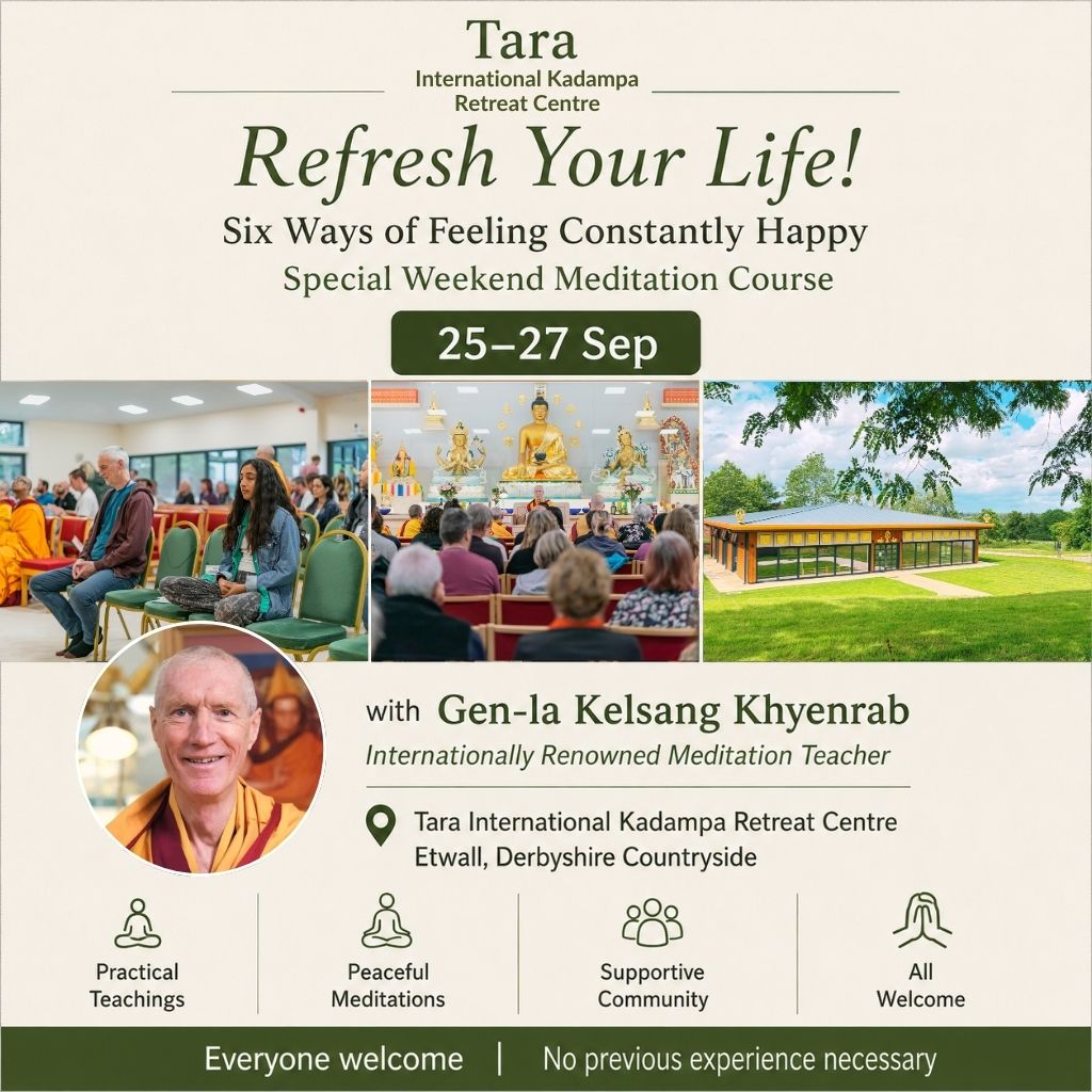 Tara International Kadampa Retreat Centre Facebook ad