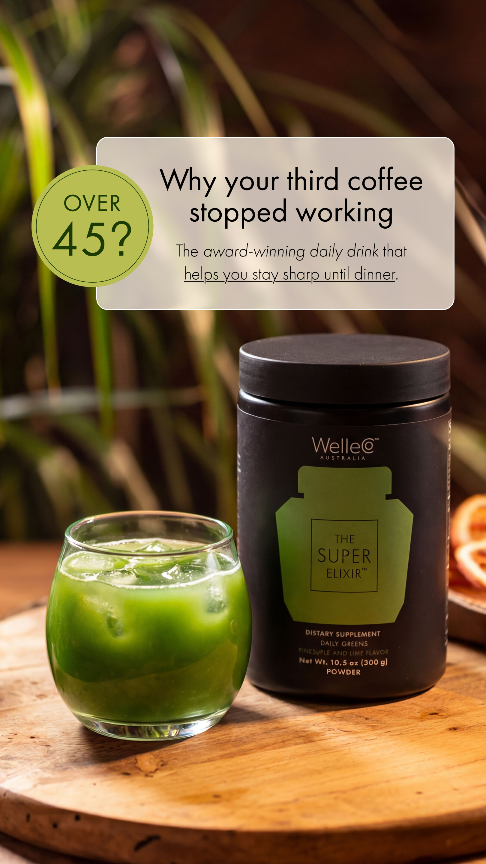 WelleCo Facebook ad