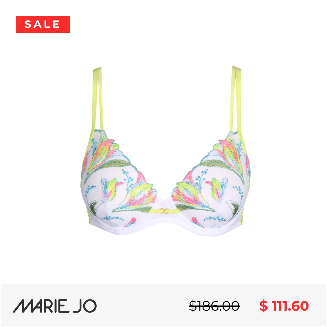 Marie Jo Lingerie Facebook ad: New colors, new styles, same old trusted fit.