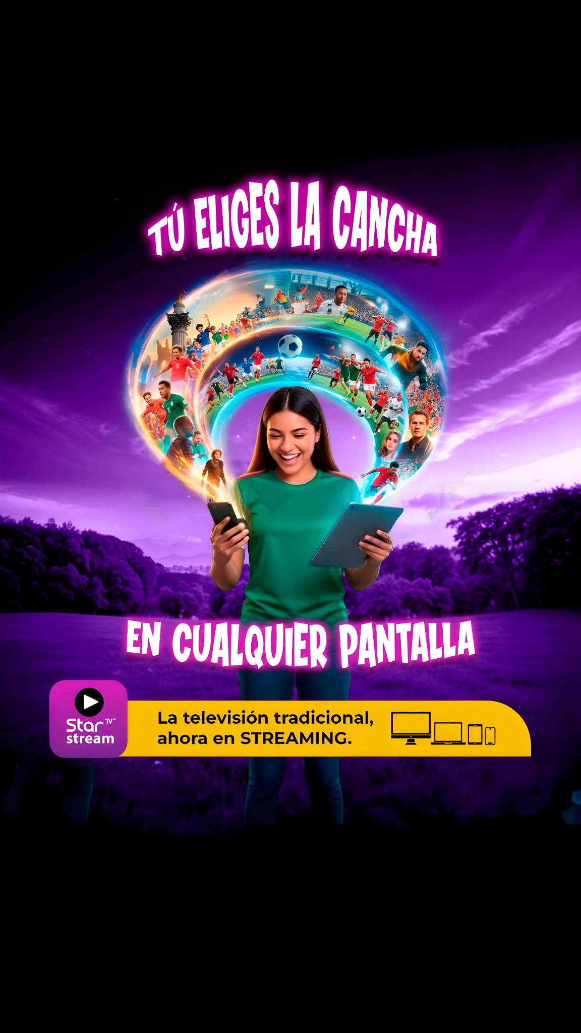 Startv Stream MX Facebook ad from Feb 3, 2026