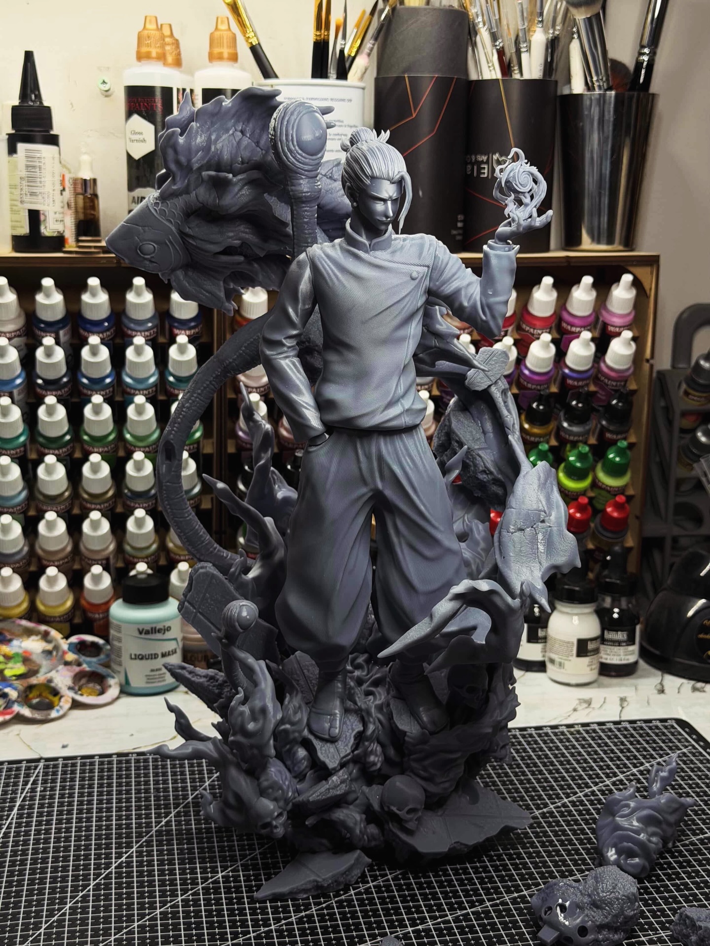 tengu3d.wip Facebook ad: Beautiful Geto Suguru print from our amazing member…