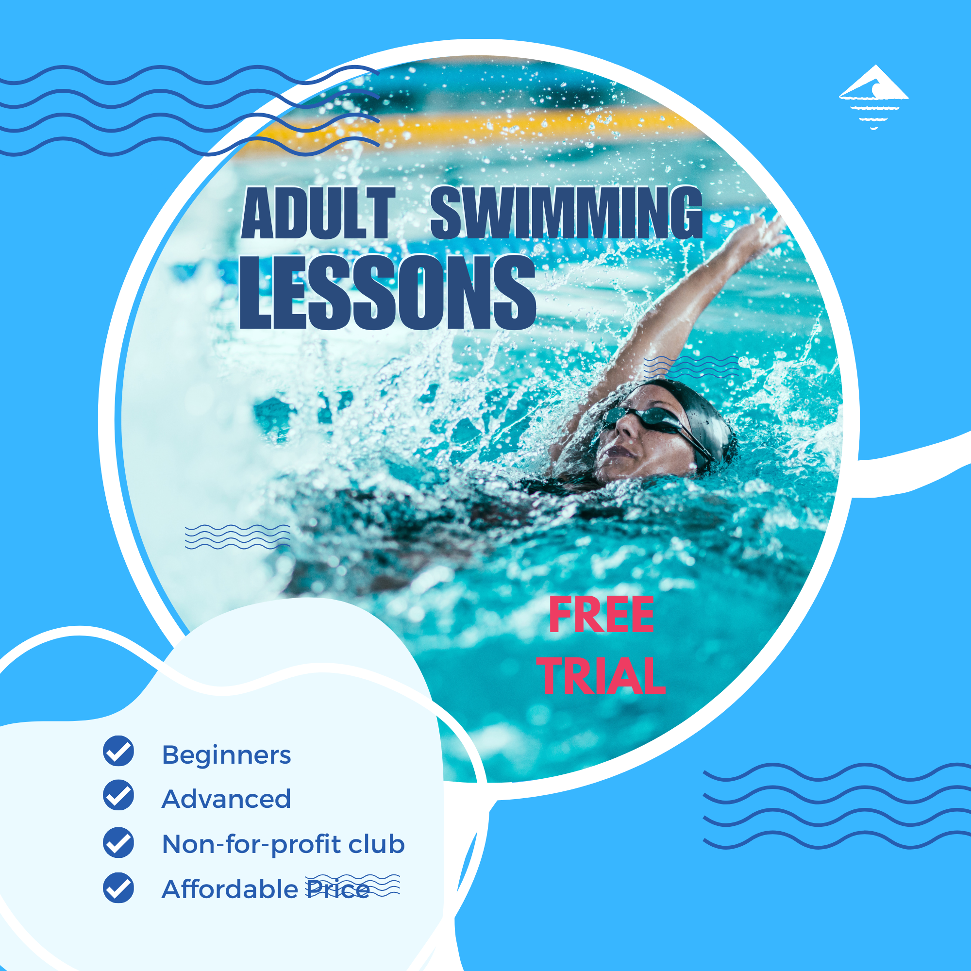 Bourne Swimming Club Facebook ad from Jan 2, 2026