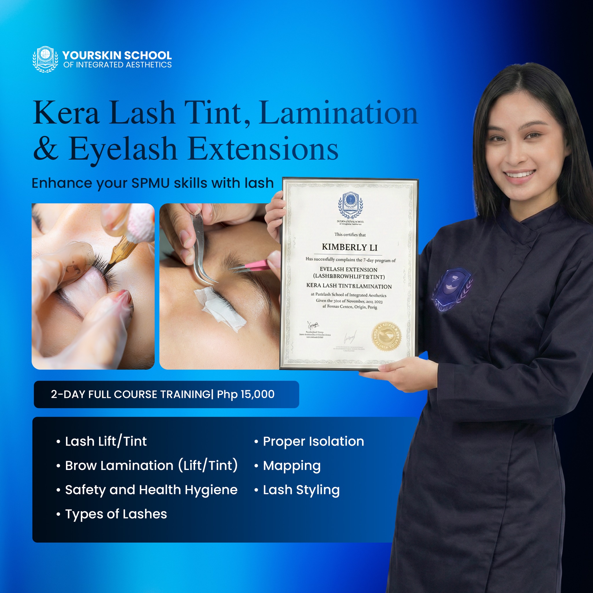 YourSkin School of Integrated Aesthetics Facebook ad