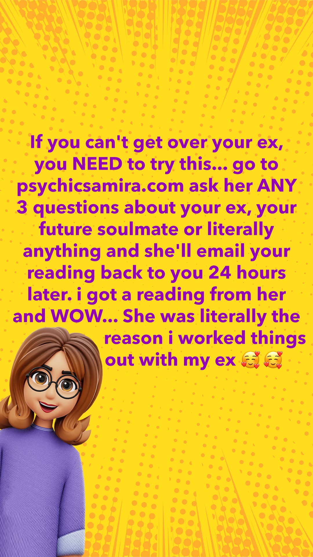 Psychic Samira Facebook ad