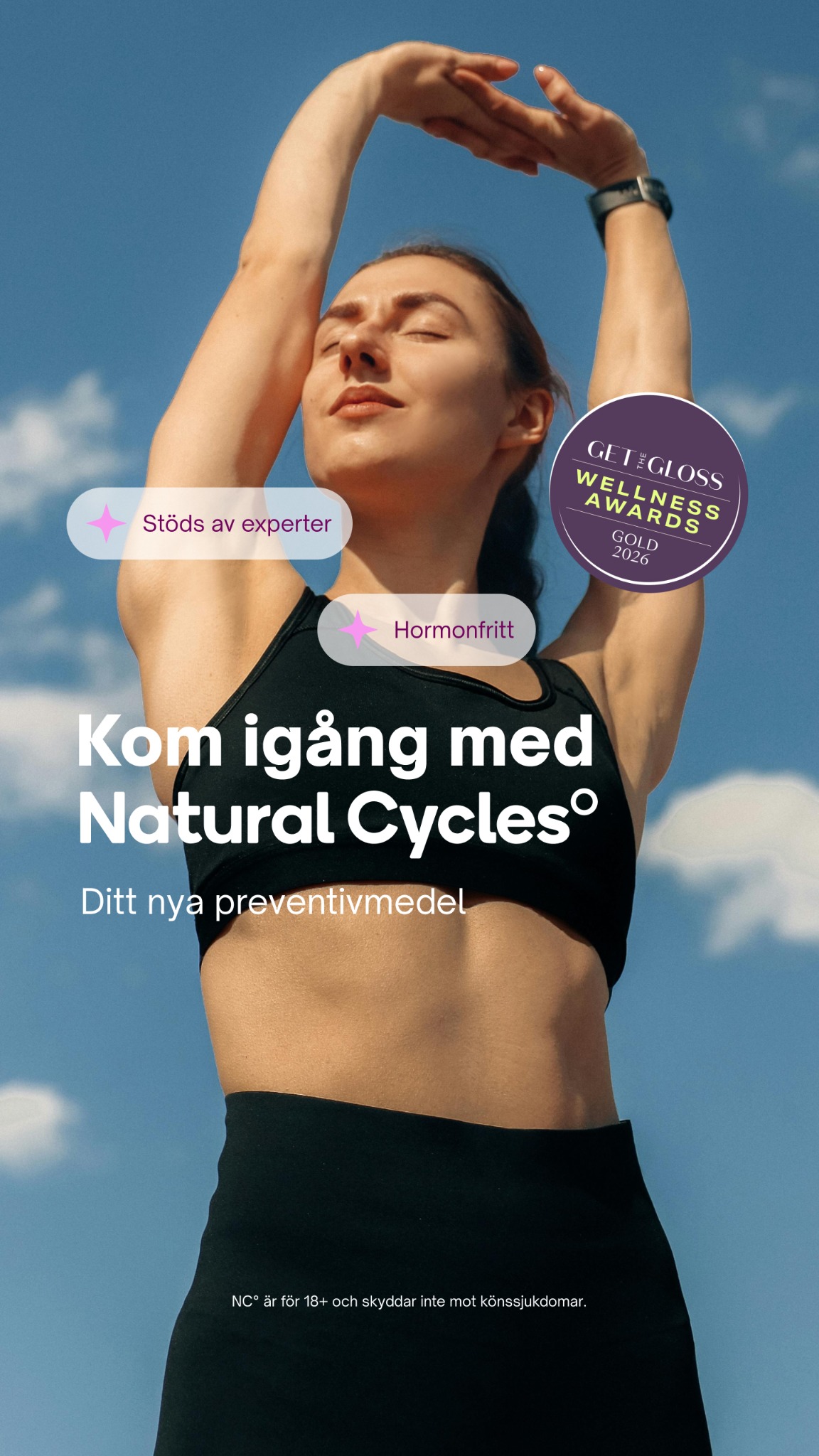 Natural Cycles Facebook ad