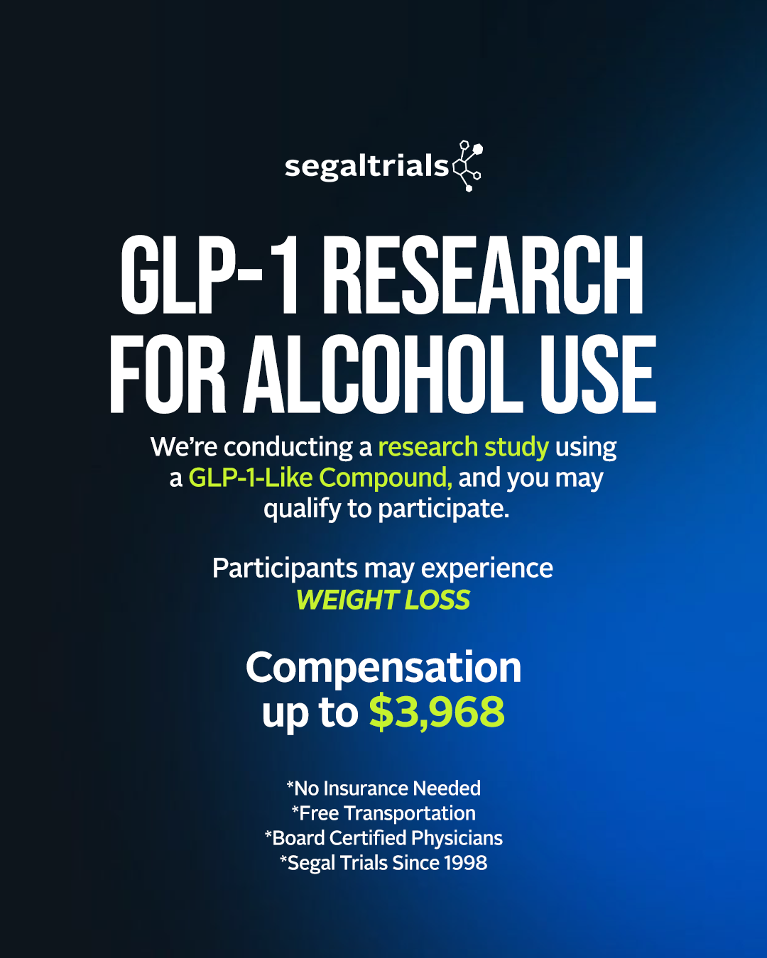 Segal Trials Facebook ad