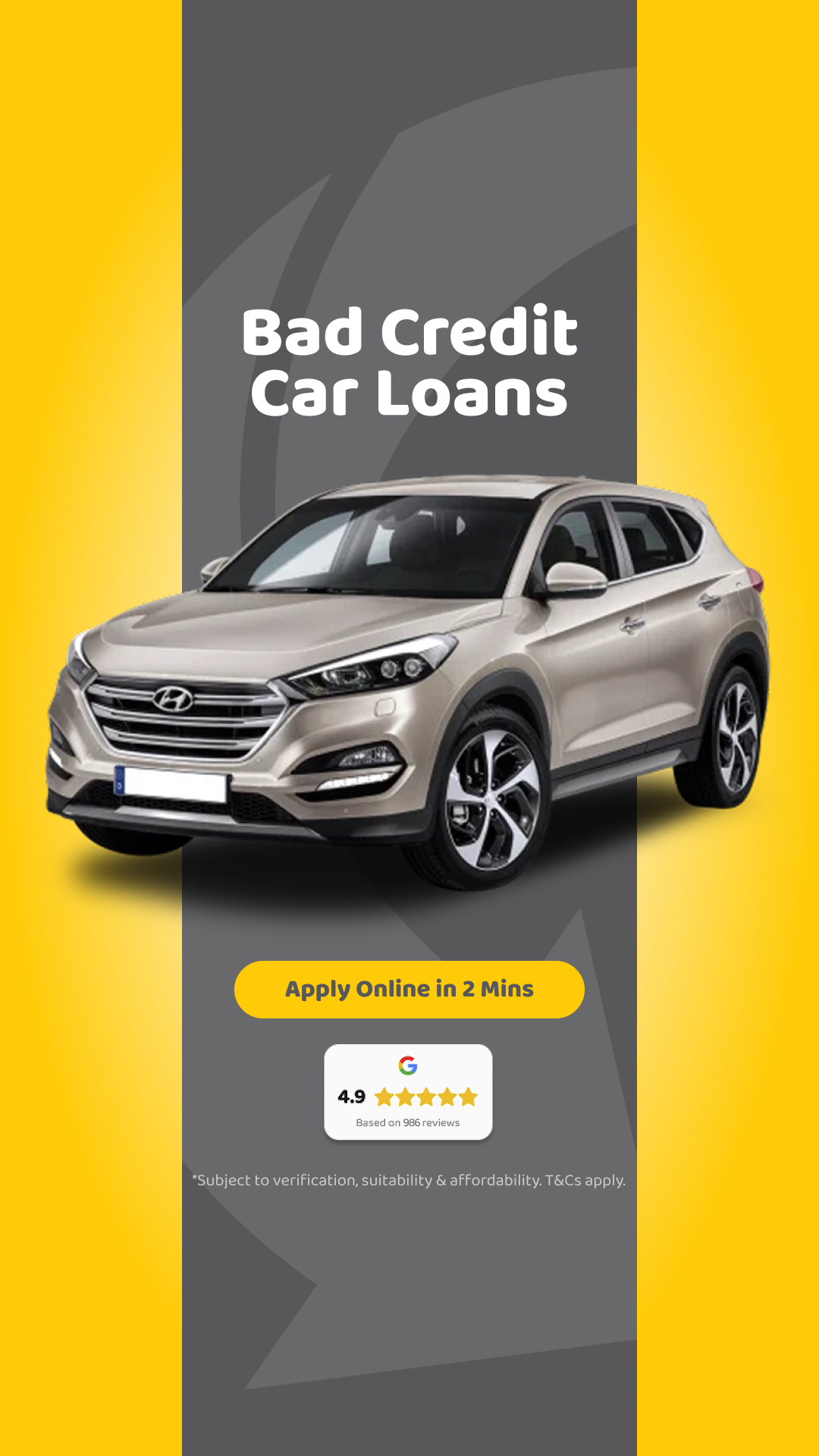 Responsive Lending Facebook ad