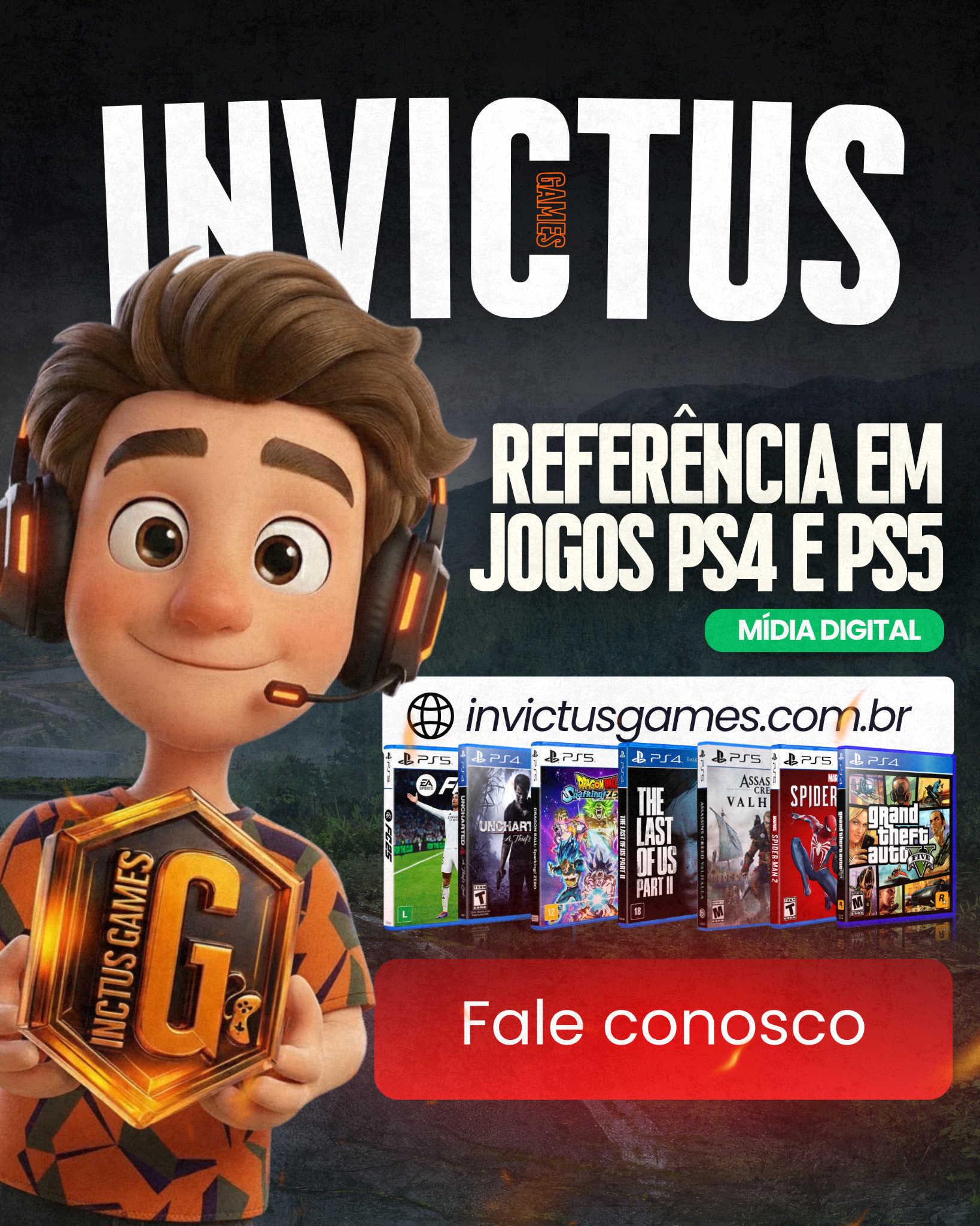 Invictus  Facebook ad