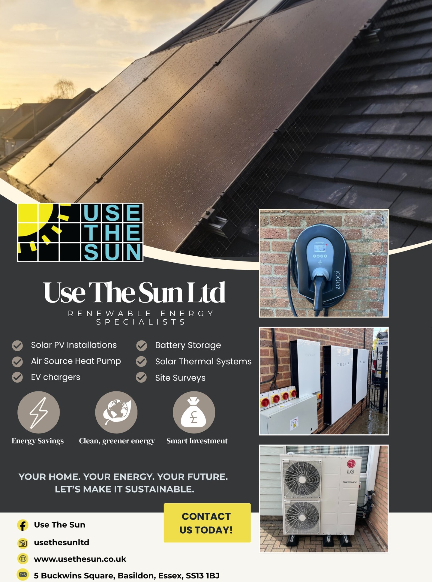 usethesunltd Facebook ad: Summer is coming… why not make the most…