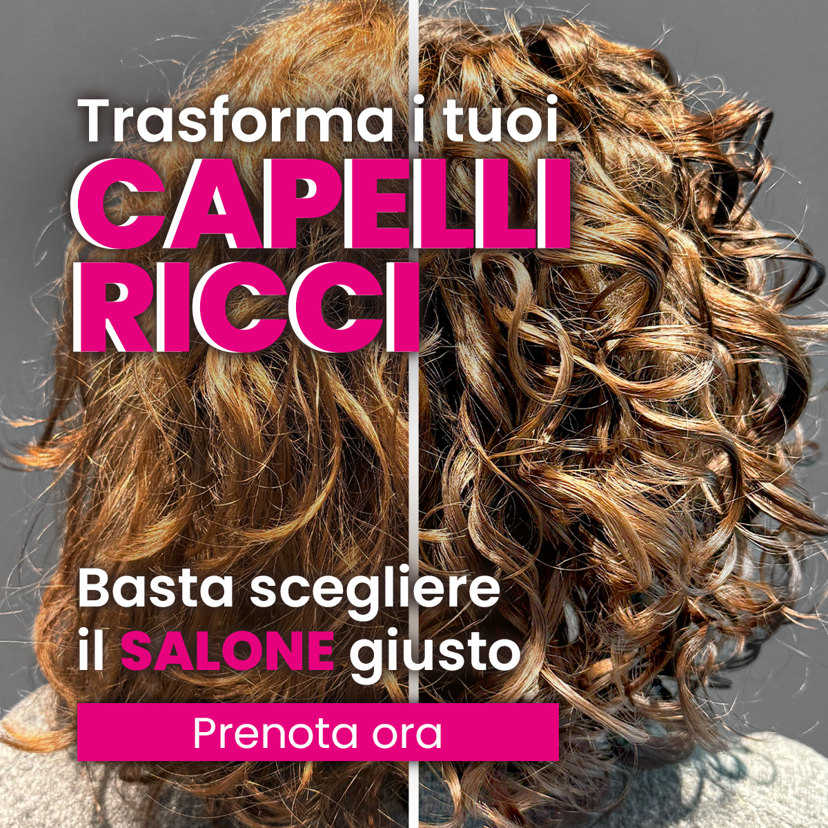 Spazio Divina BLK Facebook ad: CAPELLI RICCI NELLE MANI GIUSTE