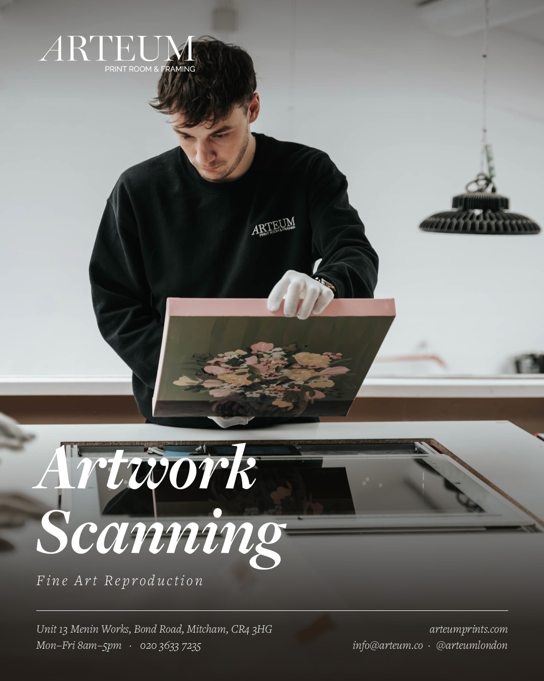 Arteum Prints Facebook ad: The Print Studio That Adapts to You