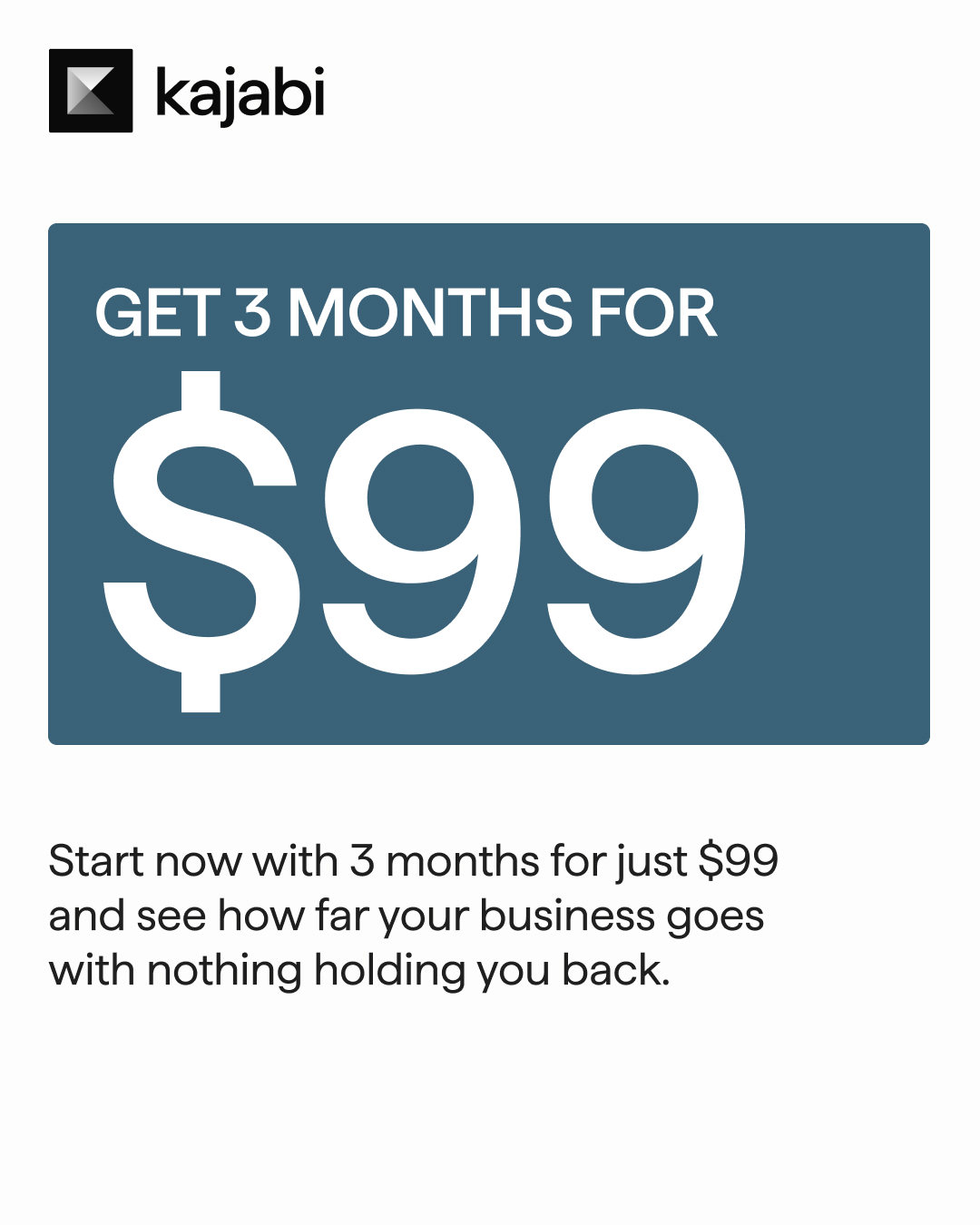 Kajabi Facebook ad