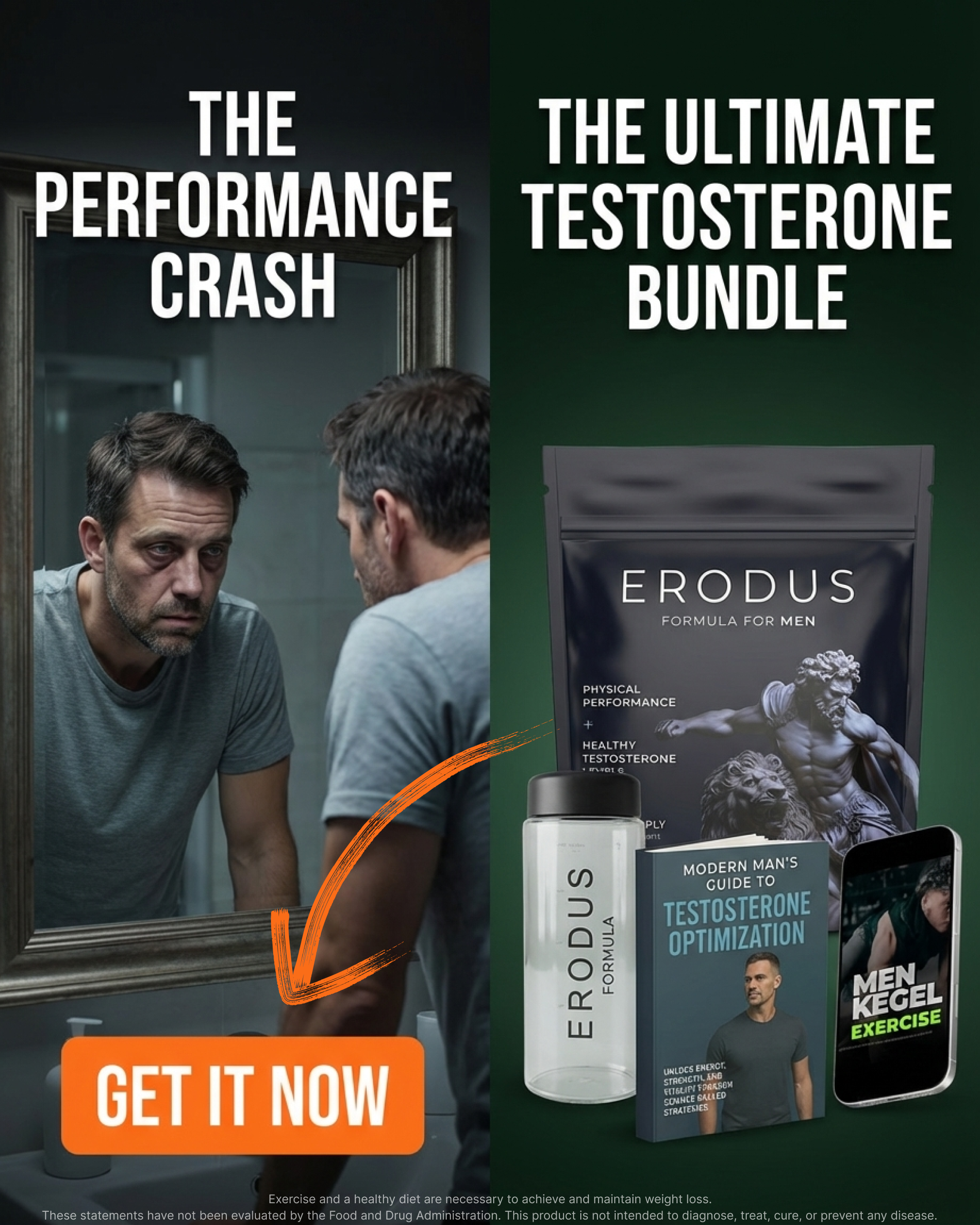 Erodus Formula For Men Facebook ad