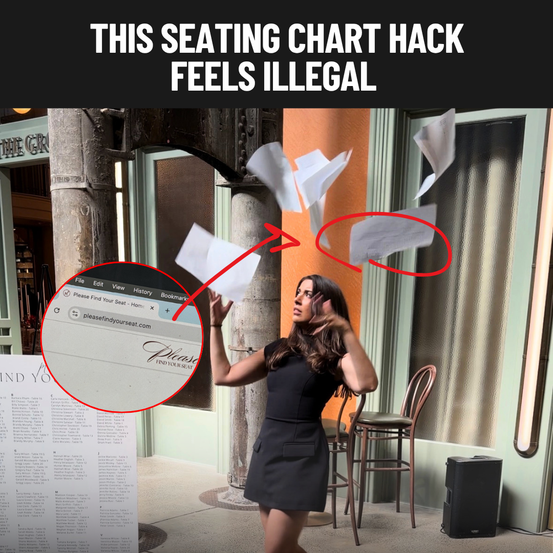 Please Find Your Seat Facebook ad