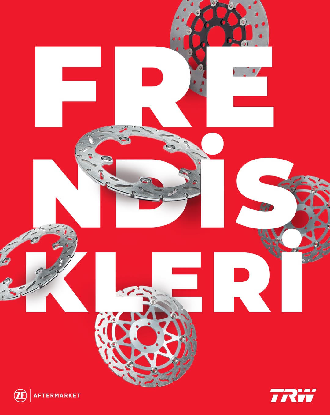 ZF Aftermarket Facebook ad: TRW fren balataları, diskleri, fren spreyleri ve daha…