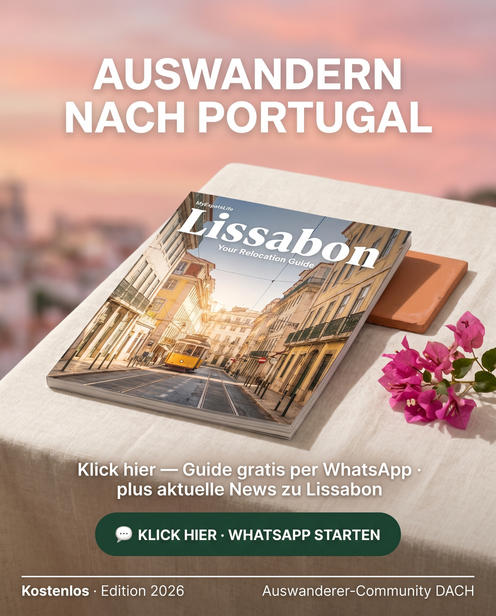 My Expats Life Facebook ad: Jetzt durchlesen