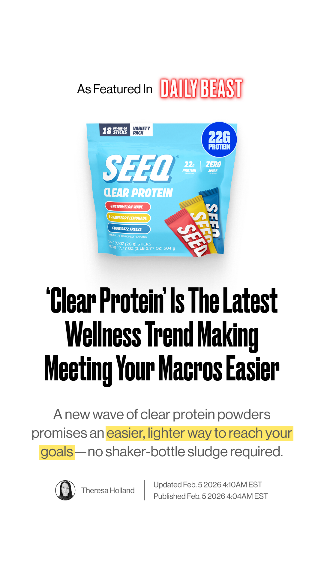 SEEQ Facebook ad