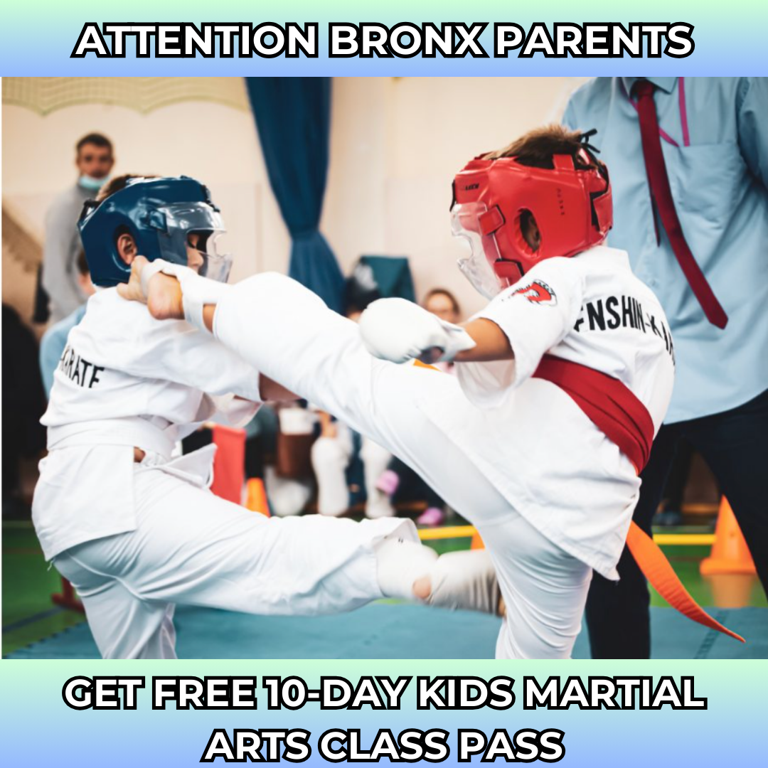 United BlackBelt Martial Arts Facebook ad: Want a FREE 10-Day, Kids Martial Arts Class Pass?