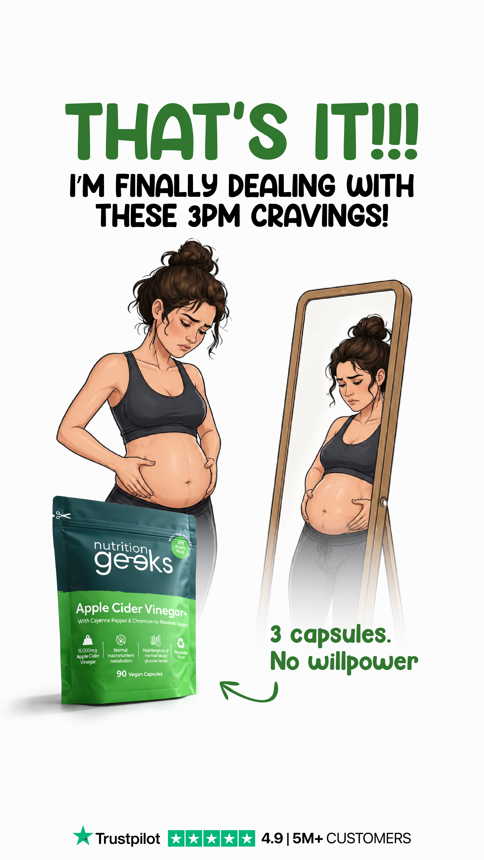 Nutrition Geeks Facebook ad
