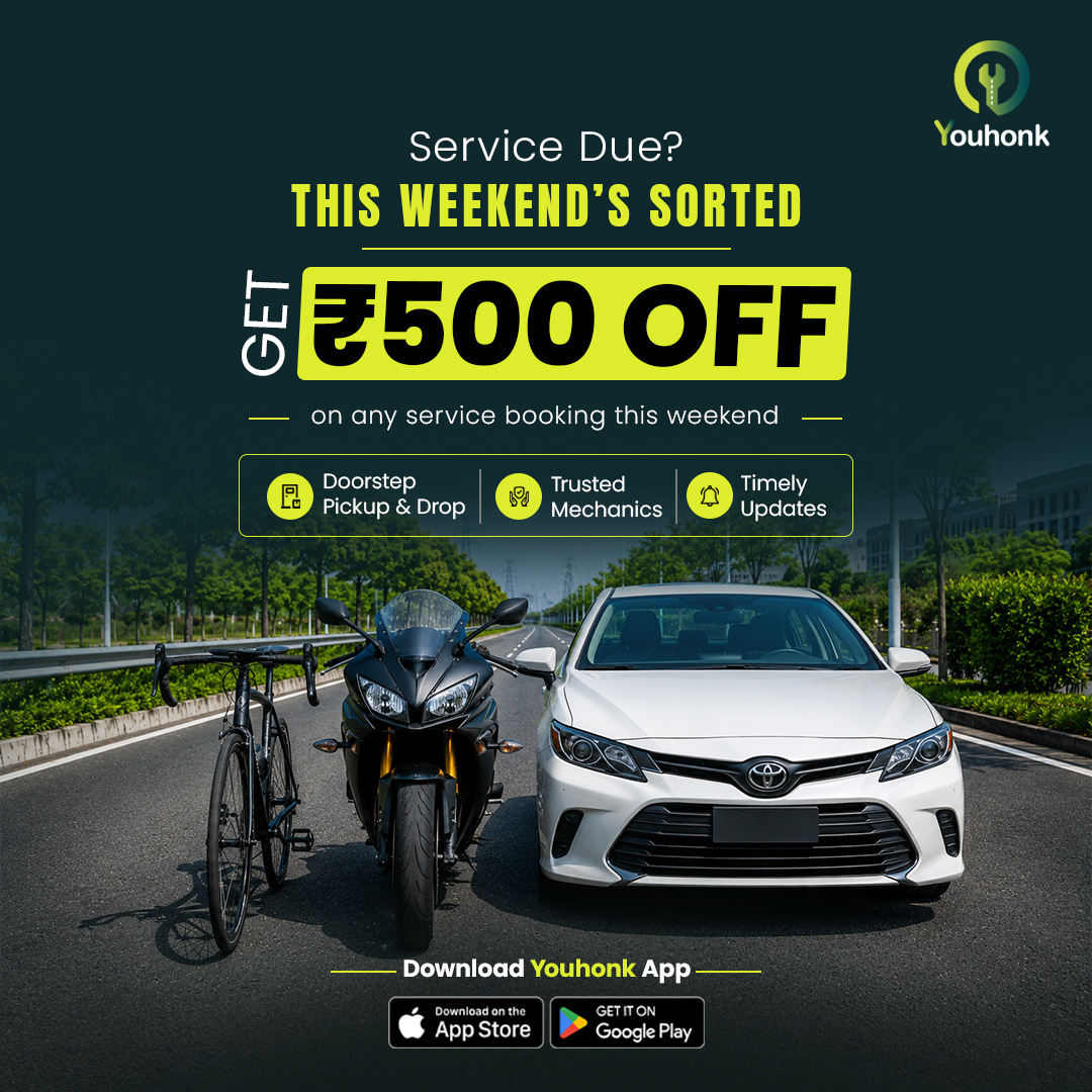 Youhonk Facebook ad: Book Car Service Near You Fast