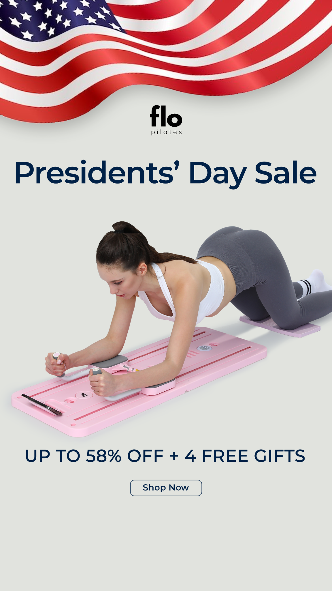 Flo Pilates Facebook ad