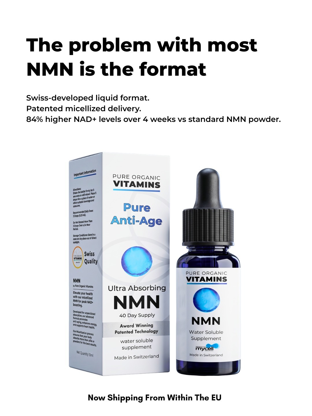 Pure Organic Vitamins Facebook ad