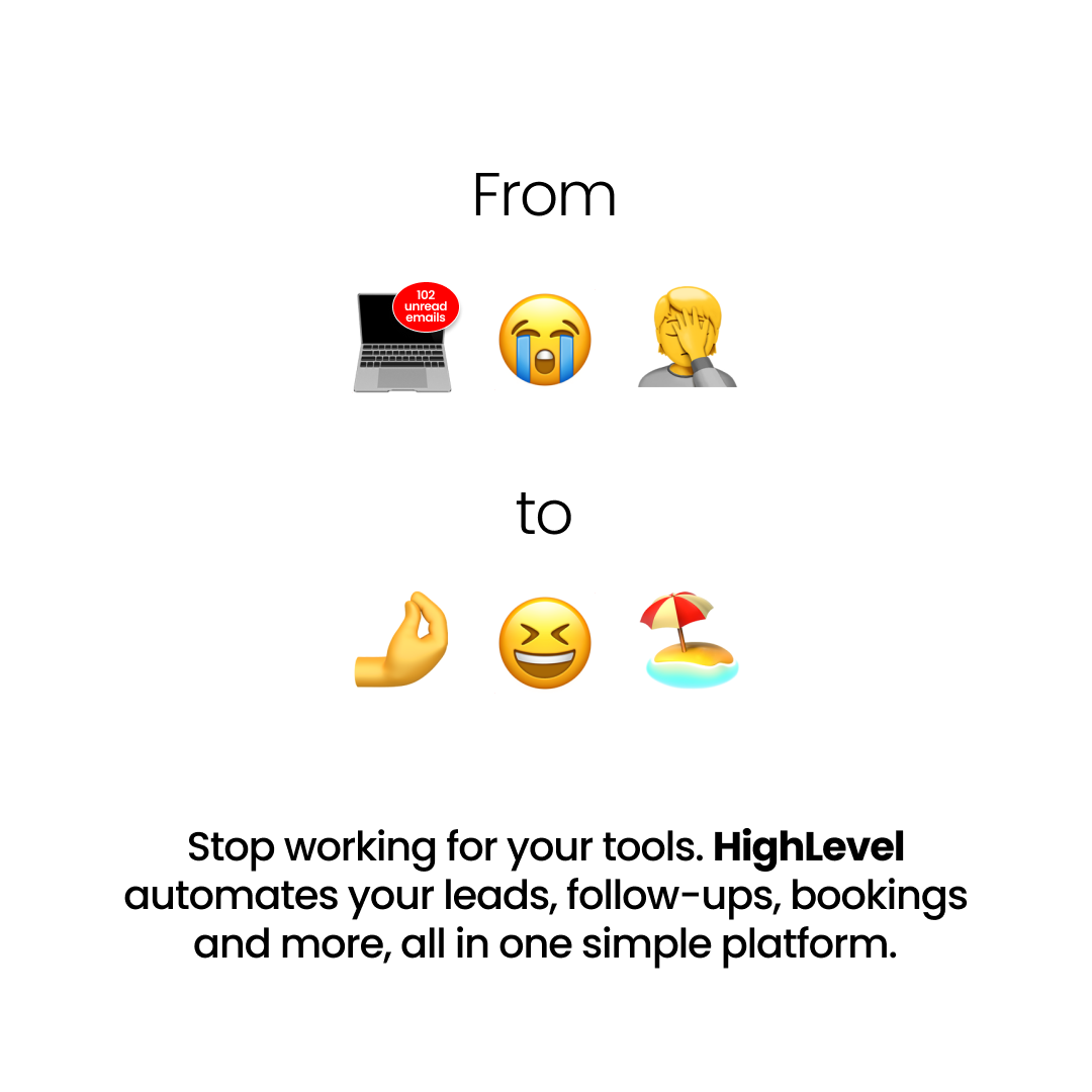 HighLevel Facebook ad