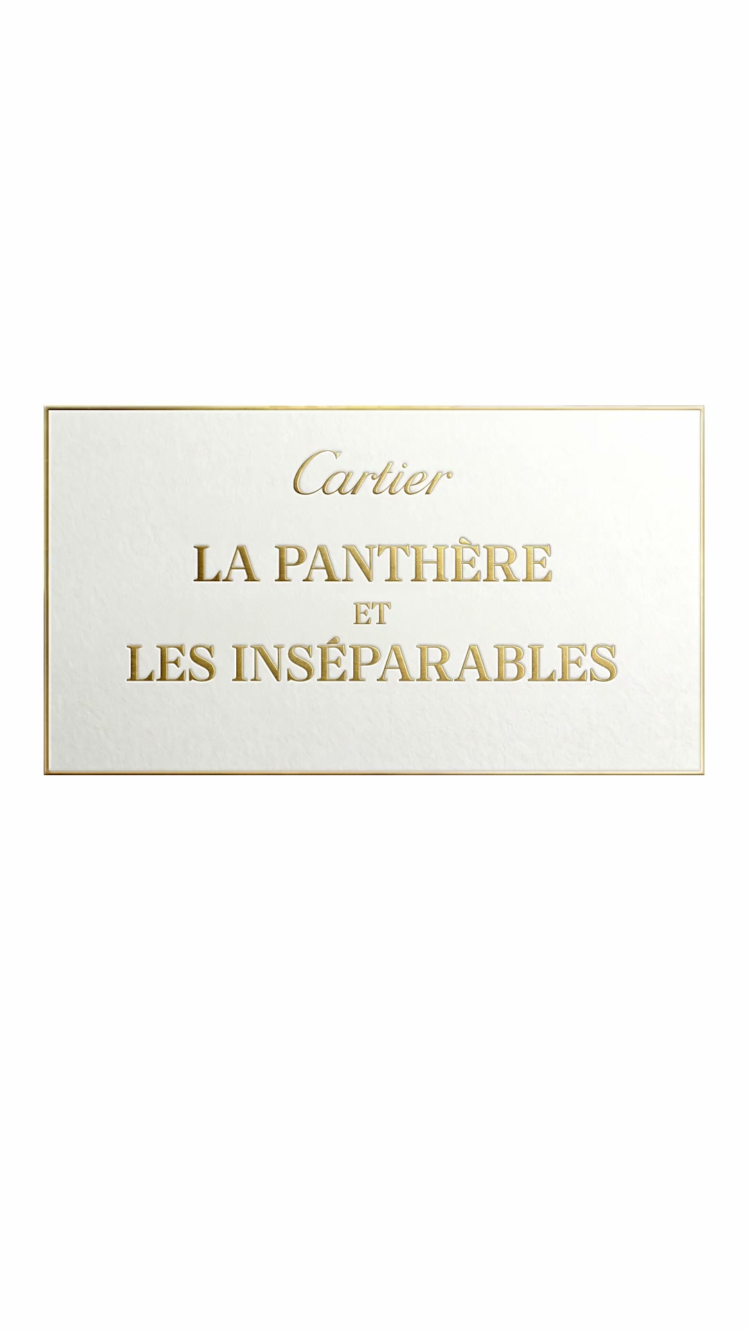 Cartier Facebook ad: Il était une fois la Panthère attendrie par…