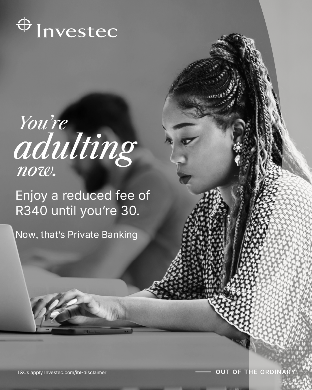 Investec Facebook ad